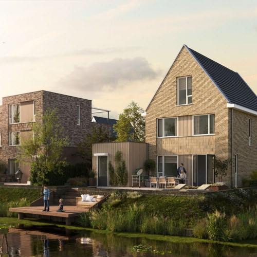 Waterwijk Fase 2_Exterieur 11_Blok 30-29 achter